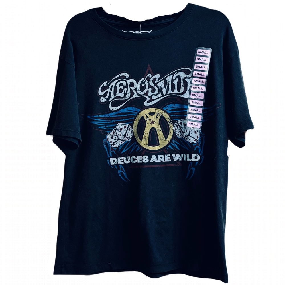 Aerosmith Women’s shirt Graphic Tee Black